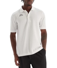 KAPPA LOGO Koszulka polo z kr&oacute;tkim rękawem biały - Polo męskie - 1