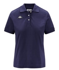 KAPPA LOGO Koszulka polo z kr&oacute;tkim rękawem niebieski morski - Polo damskie - 1
