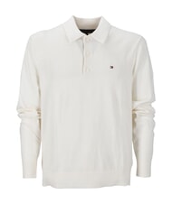 TOMMY HILFIGER TH  kość słoniowa - Polo męskie - 1
