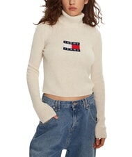 TOMMY HILFIGER TH JEANS Sweter z golfem - Koszulki damskie