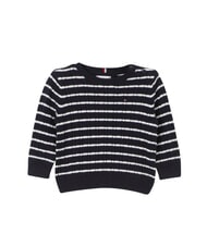 TOMMY HILFIGER TH Sweter z okrągłym dekoltem - Swetry dziecięce