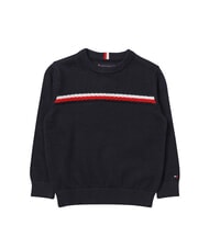 TOMMY HILFIGER TH Sweter z okrągłym dekoltem - Swetry dziecięce