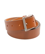 TIMBERLAND DOUBLE LOOP Skr&oacute;cony pasek sk&oacute;rzany - Paski