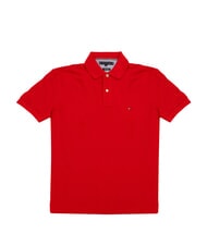 TOMMY HILFIGER TH Koszulka polo z kr&oacute;tkim rękawem z bawełny - Polo męskie