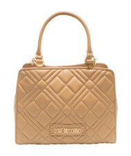 LOVE MOSCHINO QUILTED Torebka z łańcuszkowym paskiem na ramię - Torby damskie