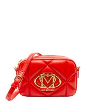 LOVE MOSCHINO EMBOSSED Mała torba na ramię - Torby damskie