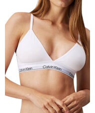 CALVIN KLEIN CK Biustonosz typu bralette z elastycznej bawełny - Biustonosze damskie