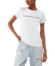 CALVIN KLEIN CORE INSTIT LOGO Koszulka z kr&oacute;tkim rękawem - Koszulki i topy damskie