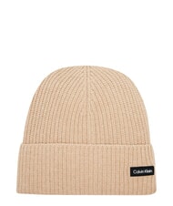 CALVIN KLEIN ESSENTIAL PATCH Czapka z mieszanki wełny - Włosy