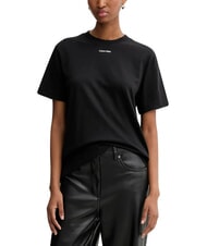 CALVIN KLEIN 20S CLASSIC LOGO Koszulka z kr&oacute;tkim rękawem - Koszulki i topy damskie