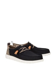 HEY DUDE WALLY SUMMER LINEN Mokasyny - Buty męskie