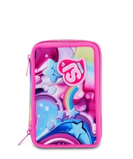 SJGANG SOFT POUCH GIRL Pi&oacute;rnik z zestawem szkolnym r&oacute;żowa lalka - Pi&oacute;rniki i akcesoria - 1