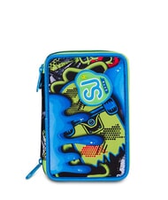 SJGANG SOFT POUCH BOY Pi&oacute;rnik z zestawem szkolnym Czarny - Pi&oacute;rniki i akcesoria - 1