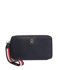 TOMMY HILFIGER TH LOGOTAPE Portfel zapinany na zamek - Portfele damskie