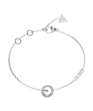 GUESS TINY DANCER Bransoleta stalowa SREBRNY - Bransoletki damskie - 1