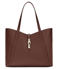 FURLA GOCCIA Torba na ramię, sk&oacute;ra czekolada - Torby damskie - 1
