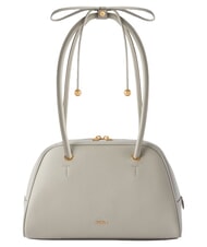 FURLA POPPY Torba na ramię, sk&oacute;ra kamienny szary - Torby damskie - 1