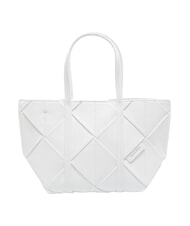 CALVIN KLEIN WOVEN Torebka z paskiem na ramię smagliczka biała - Torby damskie - 1