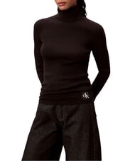 CALVIN KLEIN CK JEANS Sweter z golfem, długie rękawy - Koszulki damskie