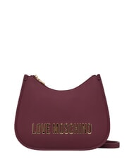 LOVE MOSCHINO BOLD LOVE Torba na ramię wino - Torby damskie - 1