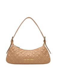LOVE MOSCHINO QUILTED Torba na ramię beżowy - Torby damskie - 1