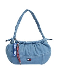 TOMMY HILFIGER TJW ICON Bawełniana torba na ramię drelich - Torby damskie - 1