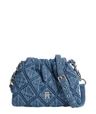 TOMMY HILFIGER TH FEMININE Mała torba na ramię drelich - Torby damskie - 1