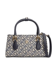 TOMMY HILFIGER TH GRACE Torebka z paskiem na ramię niebieski mono - Torby damskie - 1