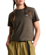 THE NORTH FACE ESSENTIAL SIMPLE Koszulka z kr&oacute;tkim rękawem, 100% bawełny nowy szary zielony - Koszulki męskie - 1