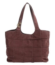COCCINELLE C-EASY CHECK E Miękka torba na ramię jagoda - Torby damskie - 1