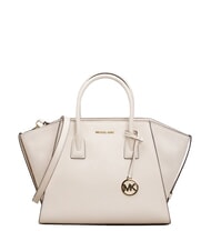 MICHAEL KORS AVRIL Torebka z paskiem na ramię, ze sk&oacute;ry lt krem - Torby damskie - 1