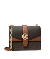 MICHAEL KORS GREENWICH Mała torebka na ramię / torba na ramię brązowy wielokolorowy - Torby damskie - 1