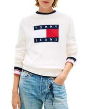 TOMMY HILFIGER TJ Sweter bawełniany - Koszulki damskie