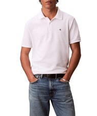CALVIN KLEIN CKJ Koszulka polo z kr&oacute;tkim rękawem jasnobiały - Polo męskie - 1
