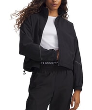 UNDER ARMOUR UNSTOPPABLE Bluza zapinana na zamek czarny - Bluzy damskie - 1