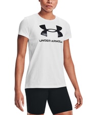 UNDER ARMOUR LOGO Koszulka z kr&oacute;tkim rękawem - Koszulki i topy damskie