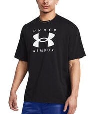 UNDER ARMOUR BRANDED Koszulka oversize z kr&oacute;tkim rękawem czarny - Koszulki męskie - 1