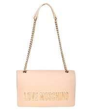 LOVE MOSCHINO BOLD LOVE Torba na ramię masło - Torby damskie - 1