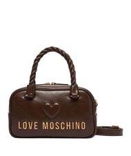 LOVE MOSCHINO TWIRL Mała torebka z paskiem na ramię brązowy/brązowy - Torby damskie - 1