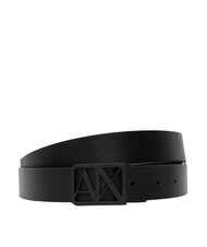 ARMANI EXCHANGE A|X Pasek dwustronny czarny/granatowy - Paski - 1