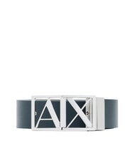 ARMANI EXCHANGE A|X Pasek dwustronny granatowy/ciemnobrązowy - Paski - 1