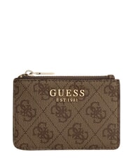GUESS LAUREL 2 Posiadacz karty LOGO MLEKA - Portfele damskie - 1