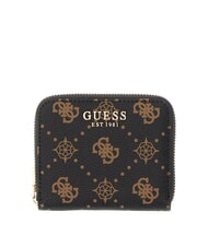 GUESS EMELIE Mały portfel logo espresso - Portfele damskie - 1