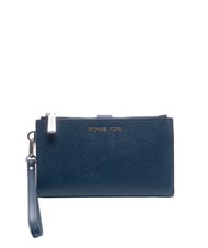 MICHAEL KORS ADELE Portfel sk&oacute;rzany marynarka wojenna - Portfele damskie - 1