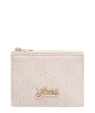 GUESS KIDS Uchwyt na kartę z monogramem wyciszony kamień - Portfele damskie - 1