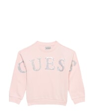 GUESS KIDS ACTIVE Bluza z okrągłym dekoltem, czysta bawełna balet r&oacute;żowy - Bluzy dziecięce - 1