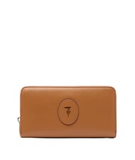 TRUSSARDI SOCIETY Portfel zapinany na suwak nowy brandy - Portfele damskie - 1