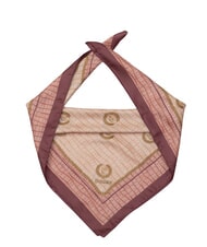 POLLINI CROCO LOGO Szalik krokus r&oacute;żowy - Szaliki - 1