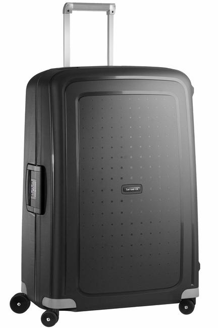 SAMSONITE S'CURE Duży wózek CZARNY - Wózki twarde