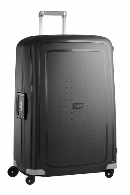 SAMSONITE S'CURE Wózek o bardzo dużych rozmiarach CZARNY - Wózki twarde